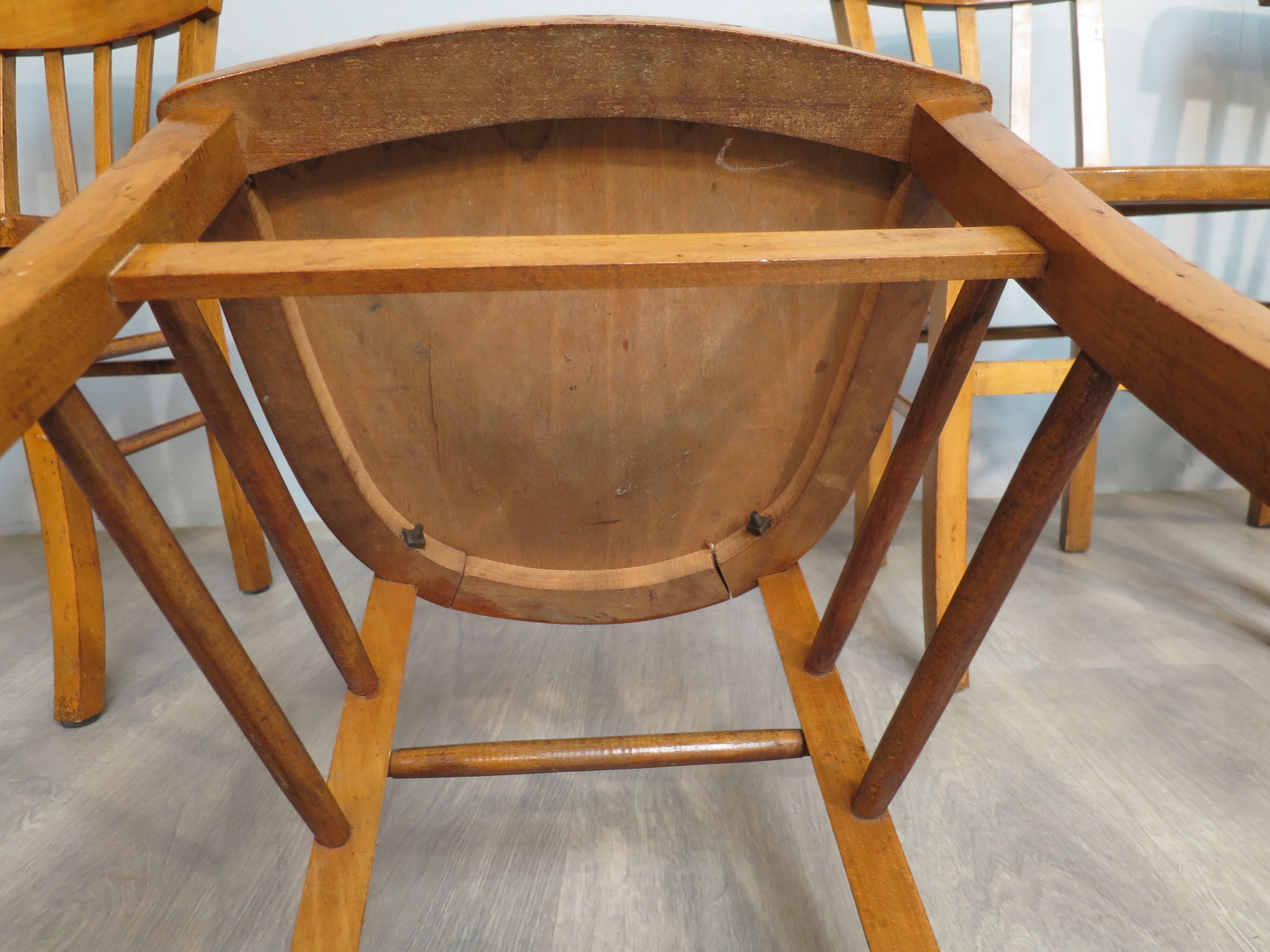 Set of 4 bistro chairs