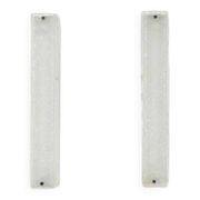 Large pair of Murano glass wall sconces, Italy 1970s. Vintage