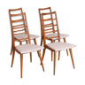 Ensemble de quatre chaises, années 1960