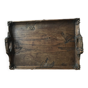 plateau Art nouveau en