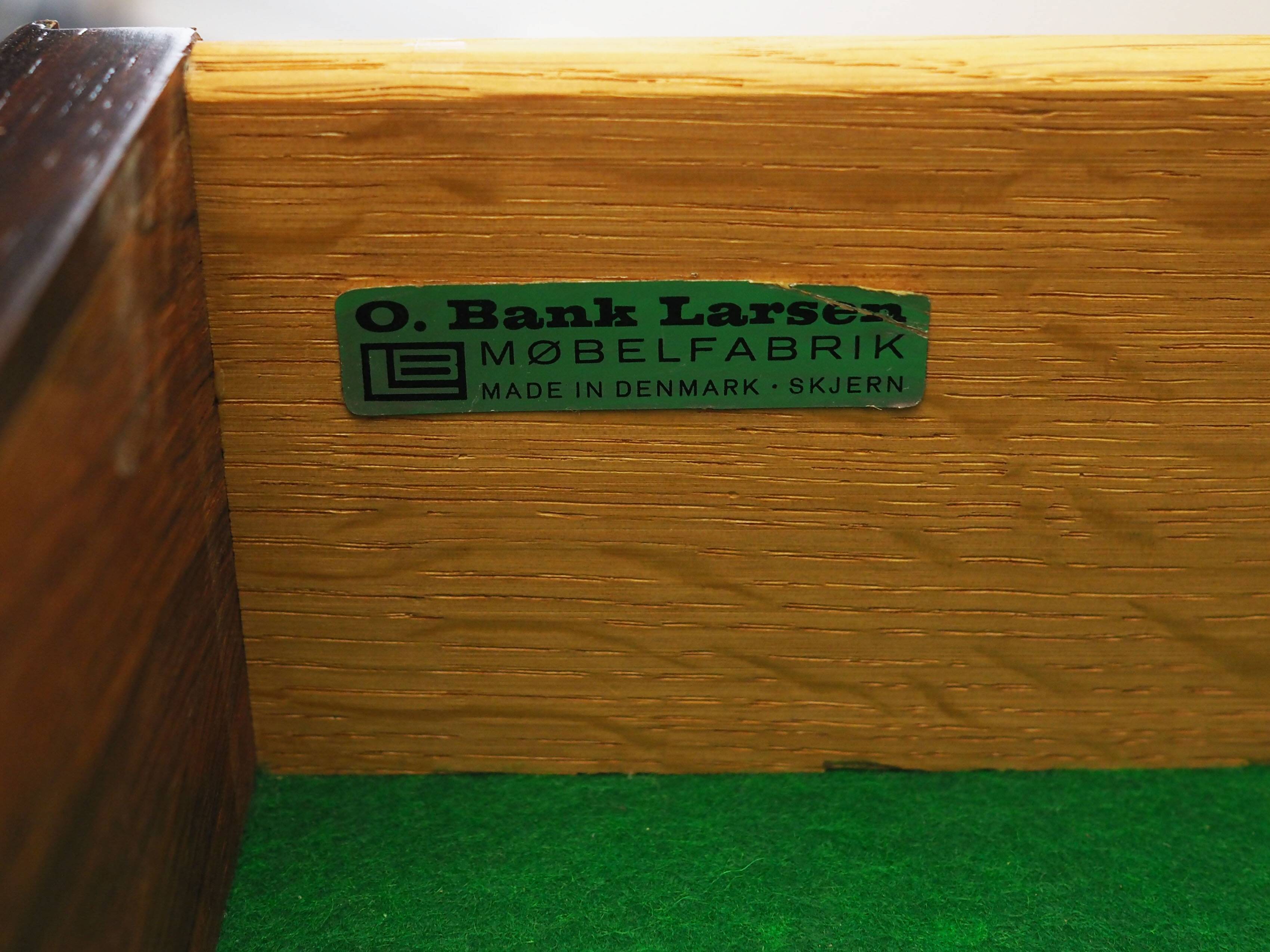 Rosewood cabinet, Danish design, 1960s, manufacturer: O. Bank Larsen