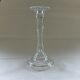 Glass candle holder