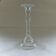 Bougeoir en verre