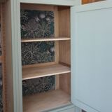 Asymmetrical art deco cabinet