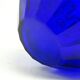 Art déco vase, cobalt crystal, Józefina Glassworks, Poland, 1930s