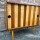 Small piece of furniture extra feet compass vintage design 1960