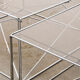 Set of isocele coffee tables france Max Sauze ca. 1970