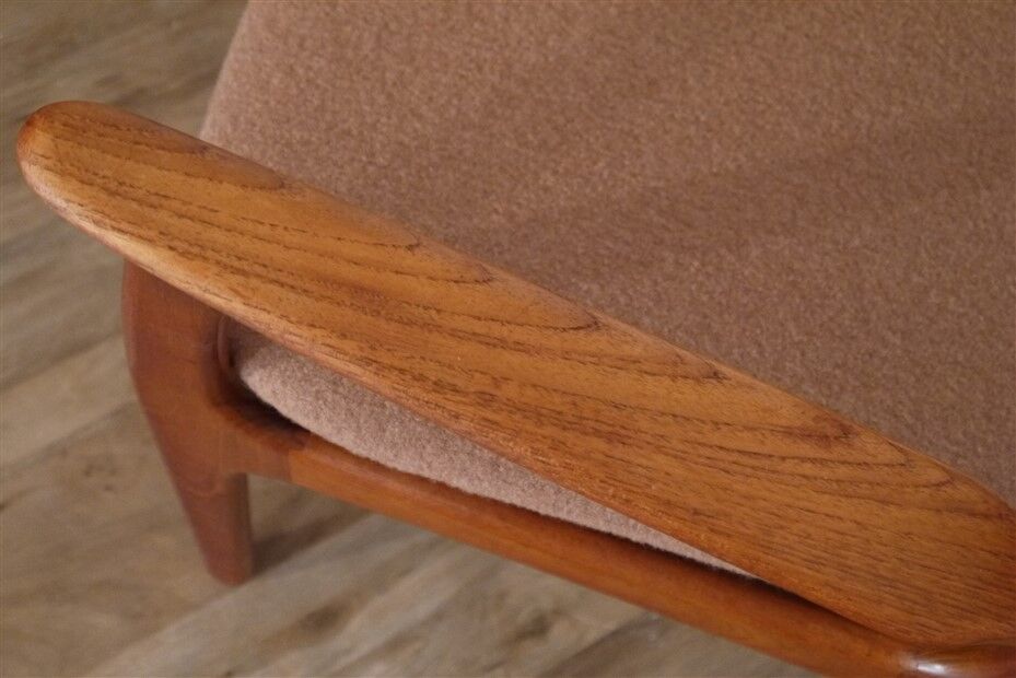 Pair of Danish teak armchairs by Erick Buch 1960