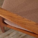 Pair of Danish teak armchairs by Erick Buch 1960