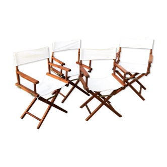 Lot of foldable cinema chairs