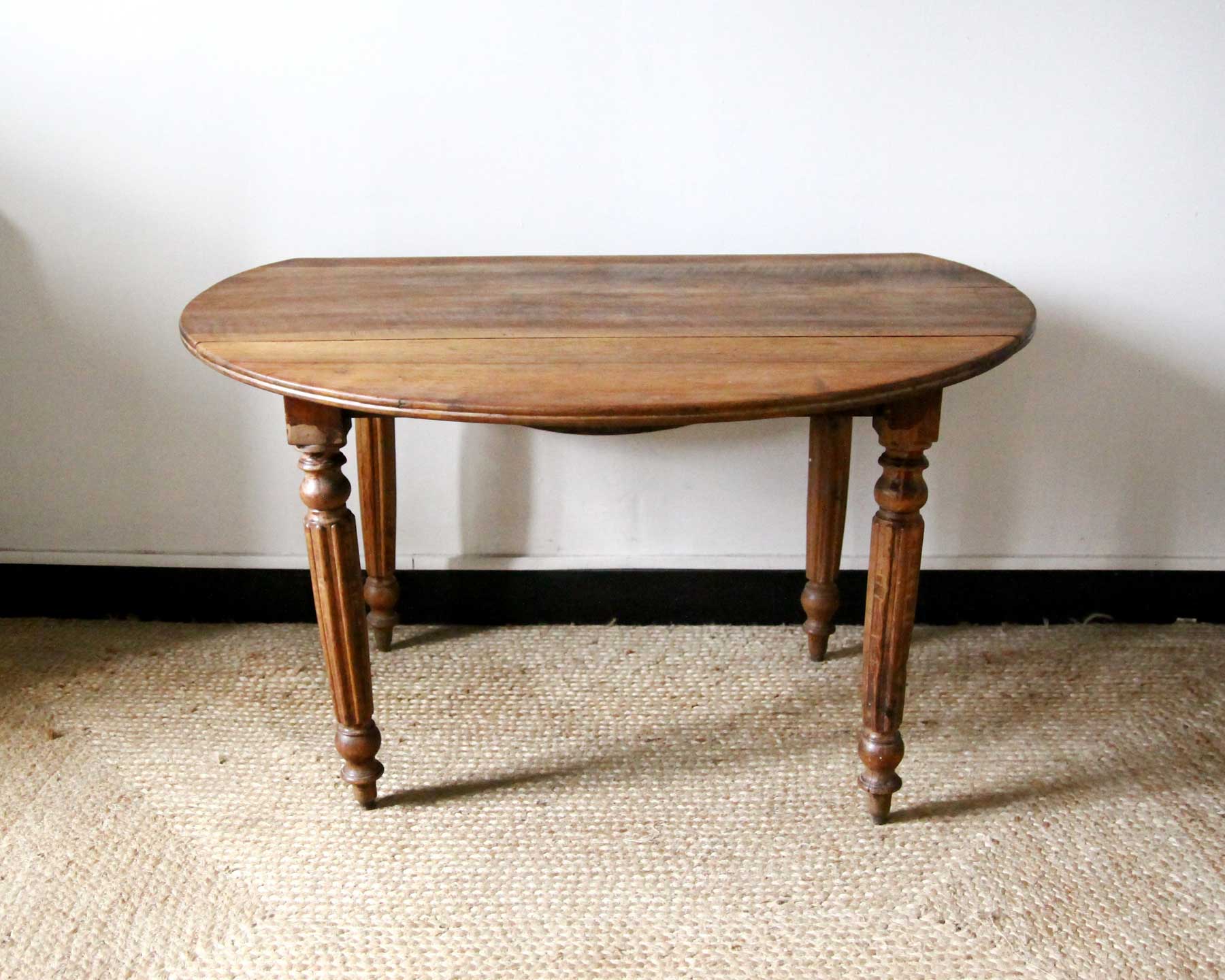 Wooden dining table