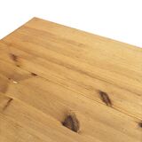 Vintage dining table pinewood 1960 minimalist dining table