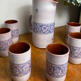 Ceramic orangeade set