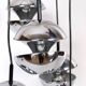 Space Age Kaiser Leuchten ceiling light 1970 living room lamp / pop art ball