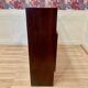Bureau palissandre mural suspendu design scandinave 1950.