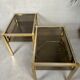 2 tables d'appoint Hollywood Regency