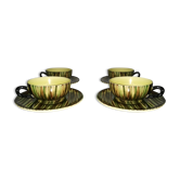 Lot 4 cups coffee St Clément