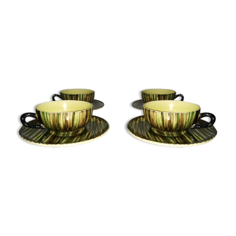 Lot 4 cups coffee St Clément