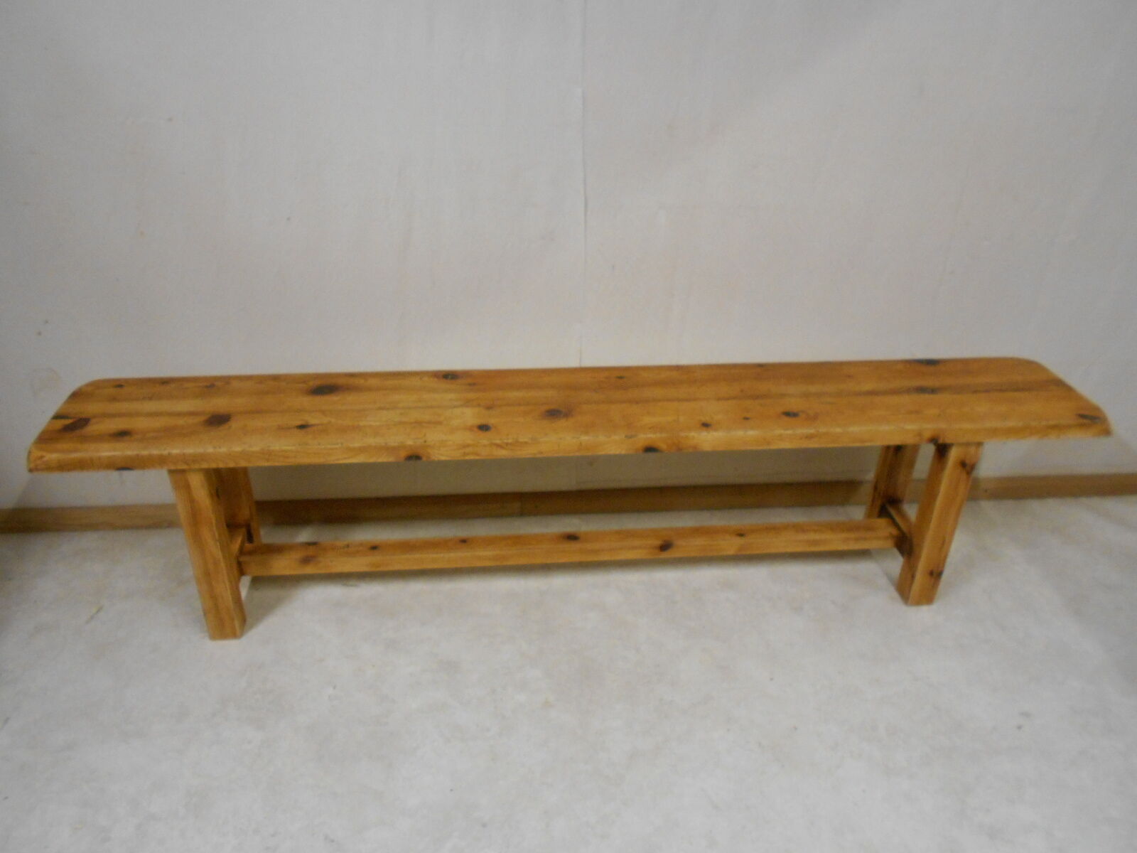 Mountain farm table and two benches