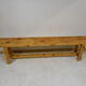 Mountain farm table and two benches
