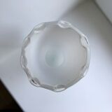 Serrated opaline vase 30/40s