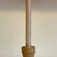 Geometric Hand CANDLE HOLDER Stoneware VINTAGE France