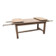 Renovated farmhouse table with extensions