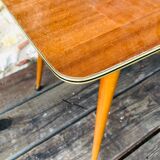 Vintage blond wood coffee table, Circa 60