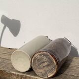 Old wabi sabi stoneware bottles