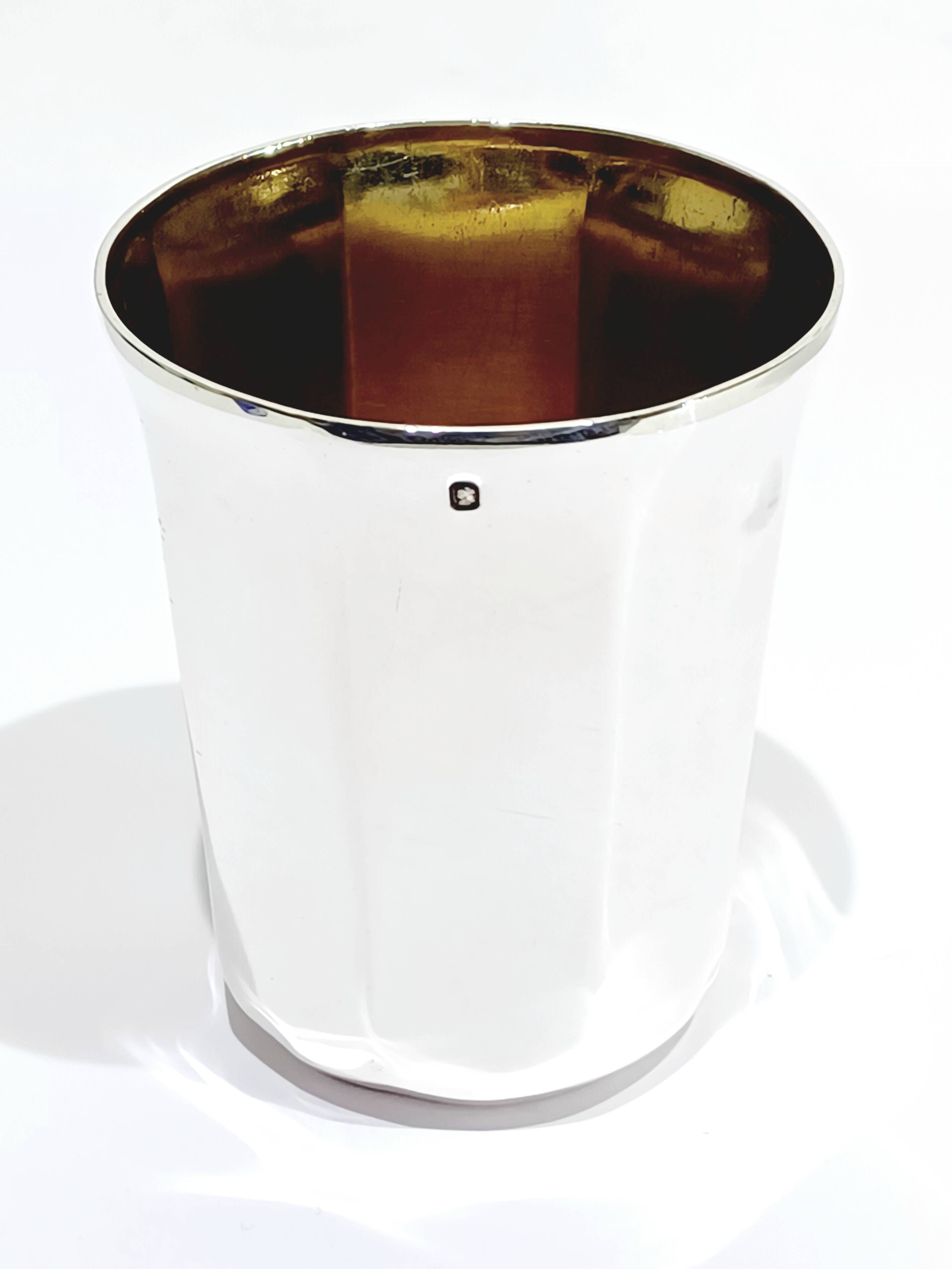 Maison Odiot - Art Deco solid silver cup