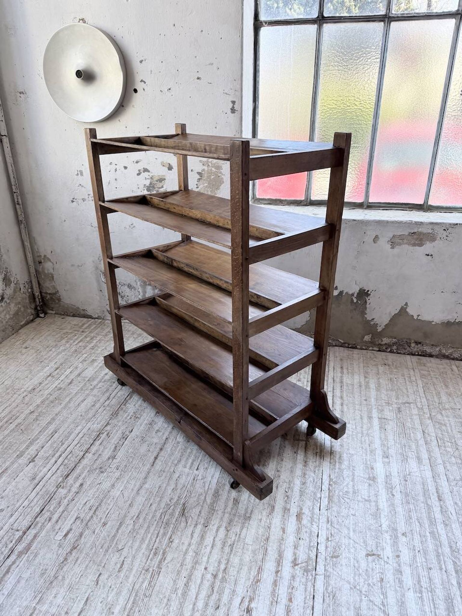 Old bakery shelf from the 1950s.