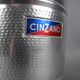 Seau à glace en aluminium Cinzano des années 1970