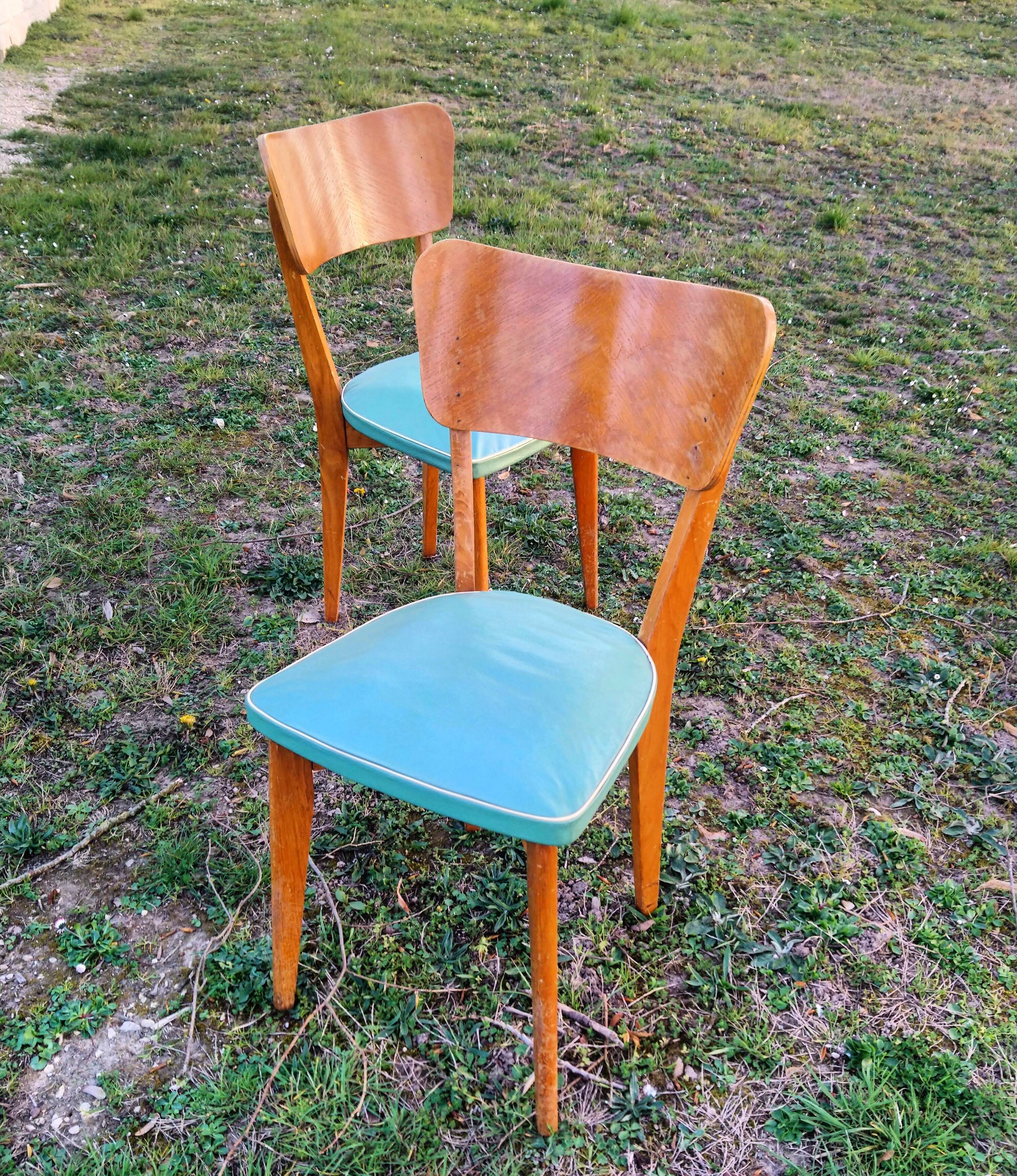 Pair of chairs from the 1950s vintage