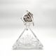 Crystal Carafe Mario CIONI & Orfèvrerie KRISA (3.2kg) – Signed