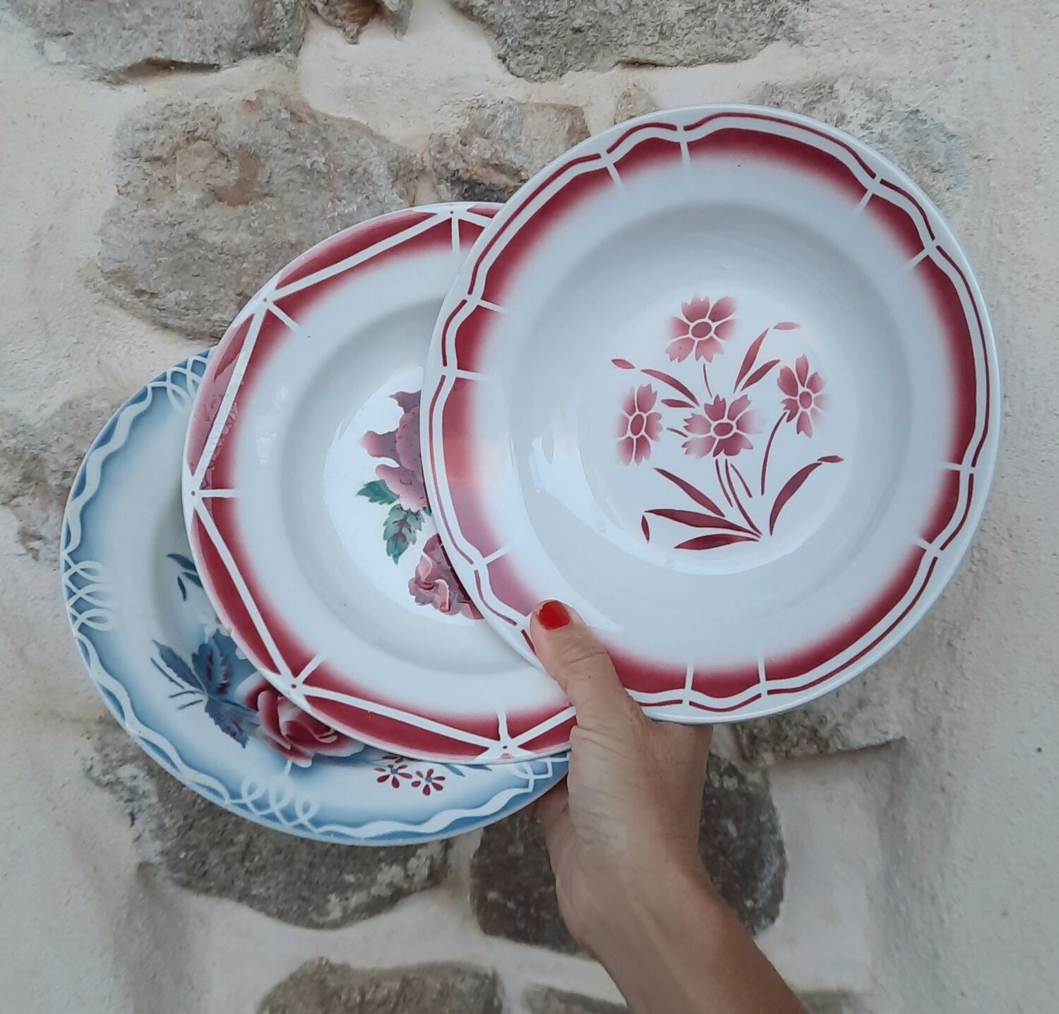 Hollow plates saint Amandoise