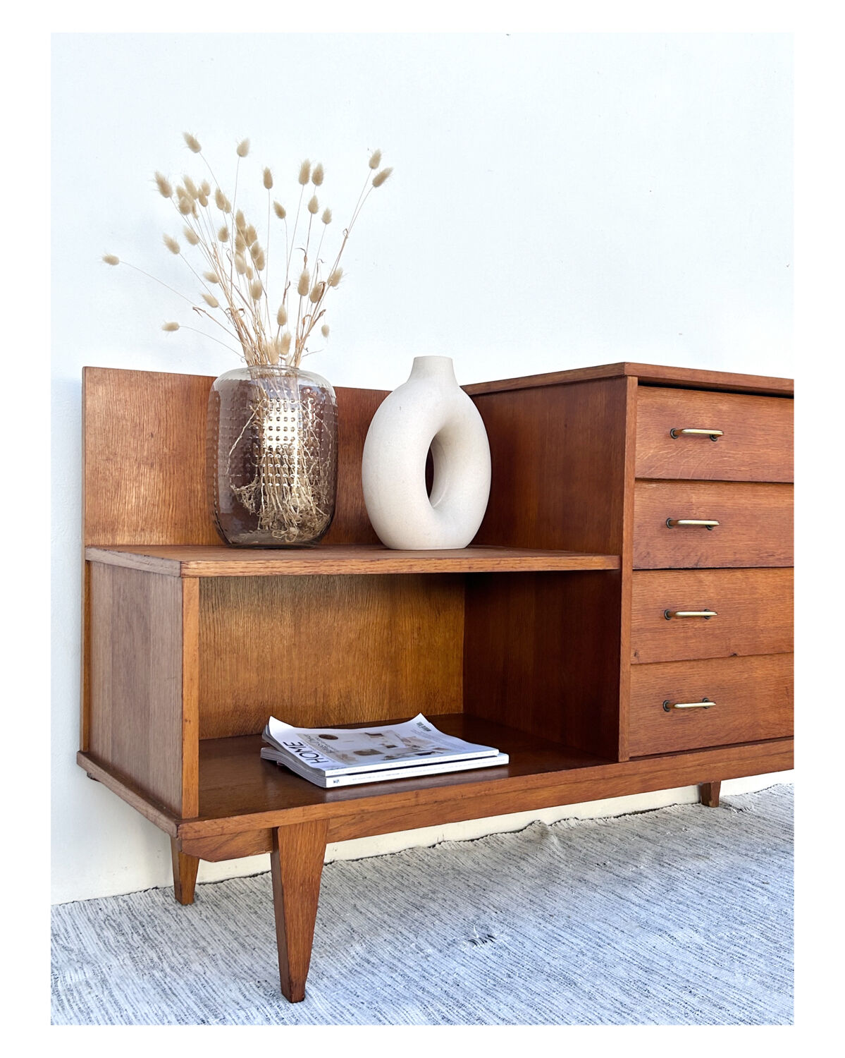 Chest of drawers in a row