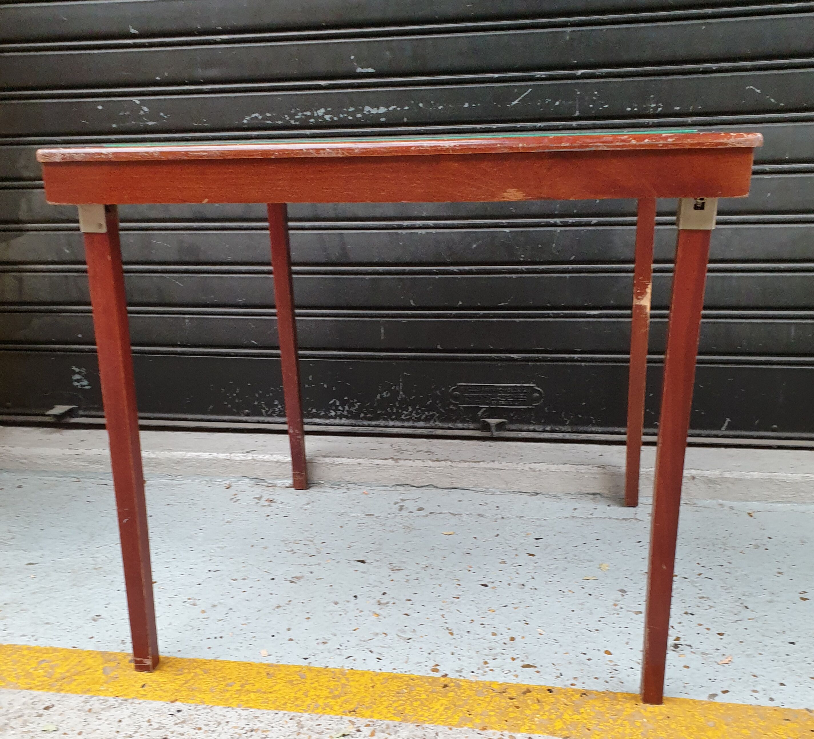 Table de jeu table de bridge pliante vintage meblutil