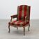 Fauteuil en chêne Louis XIV, France, 19e siècle