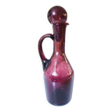 Bubbled glass decanter