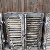 Set of 10 PAIRS of antique 19th-century shutters