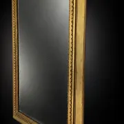 Golden trumeau mirror in Louis XVI style