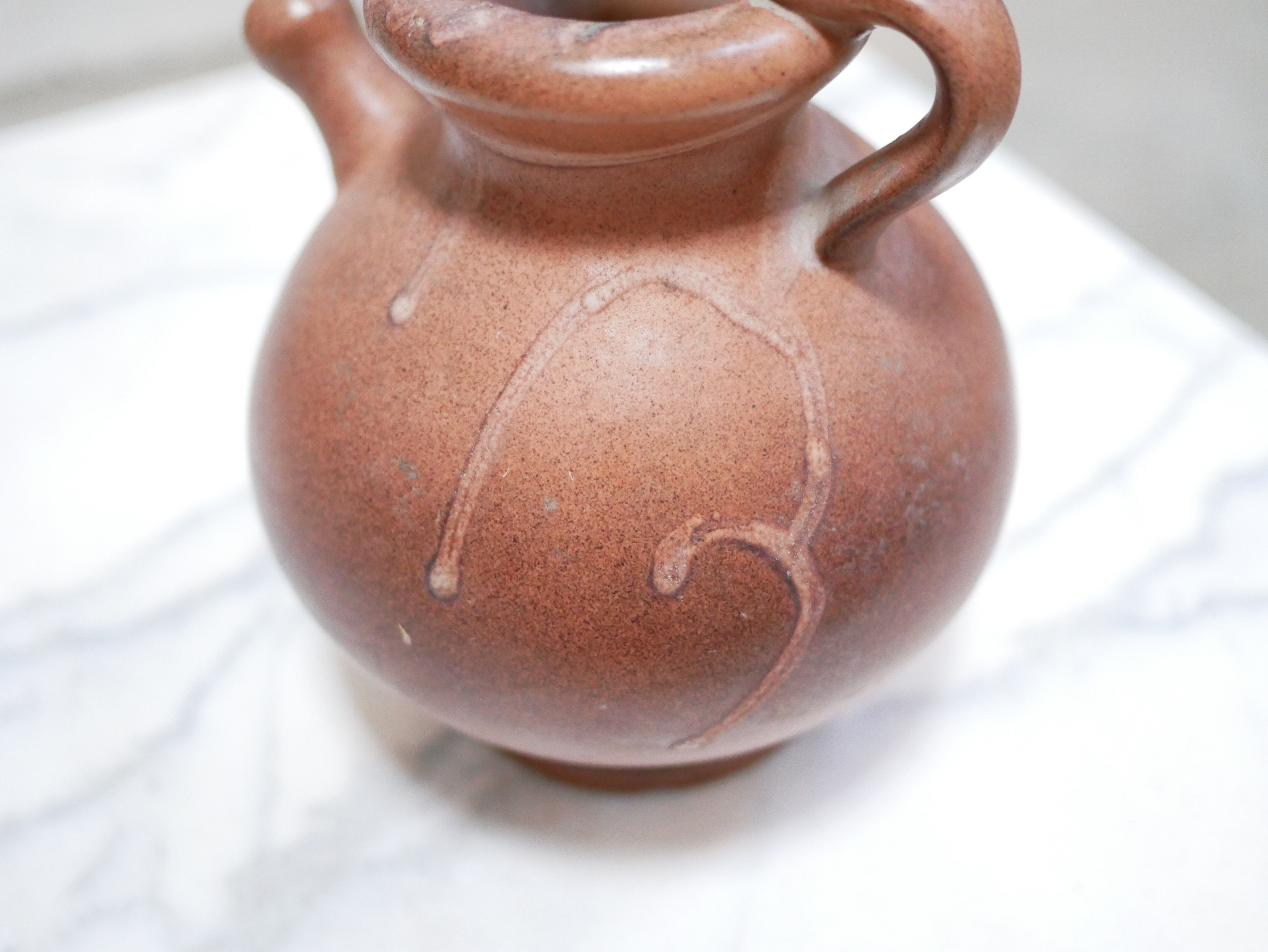 Pot gargoulette vintage en grès