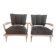 pair of armchairs Steiner by Etienne Henri Martin