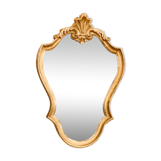 Golden mirror - 65x43cm
