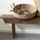 Wooden bench