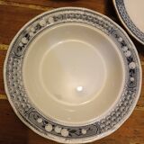 soup plates in english porcelain