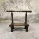 Petite chaise baoulé en bois