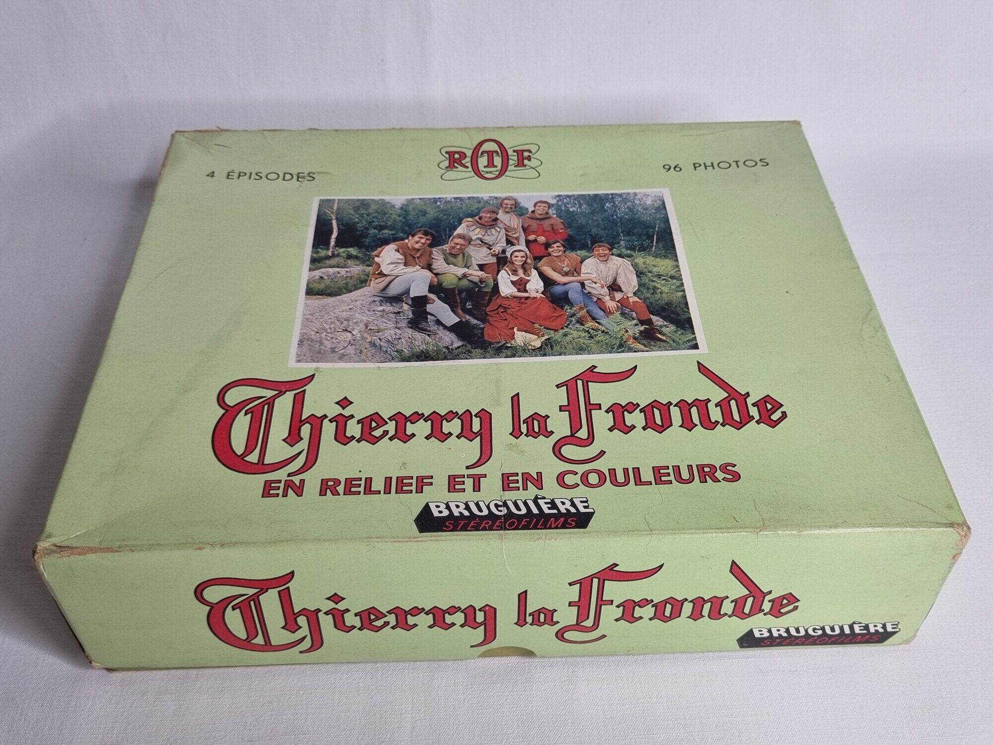 Box set "Thierry La Fronde" published by the ORTF, 60s