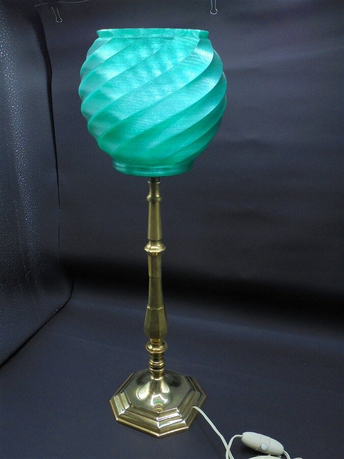 Lampe en laiton