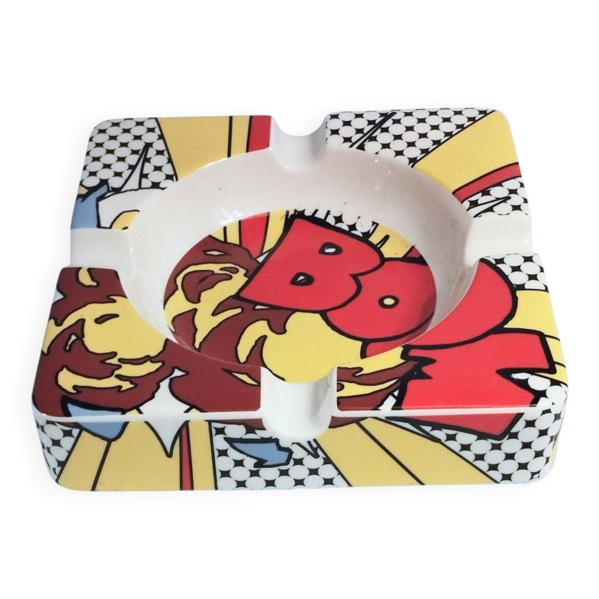 Large Pop Art Ashtray